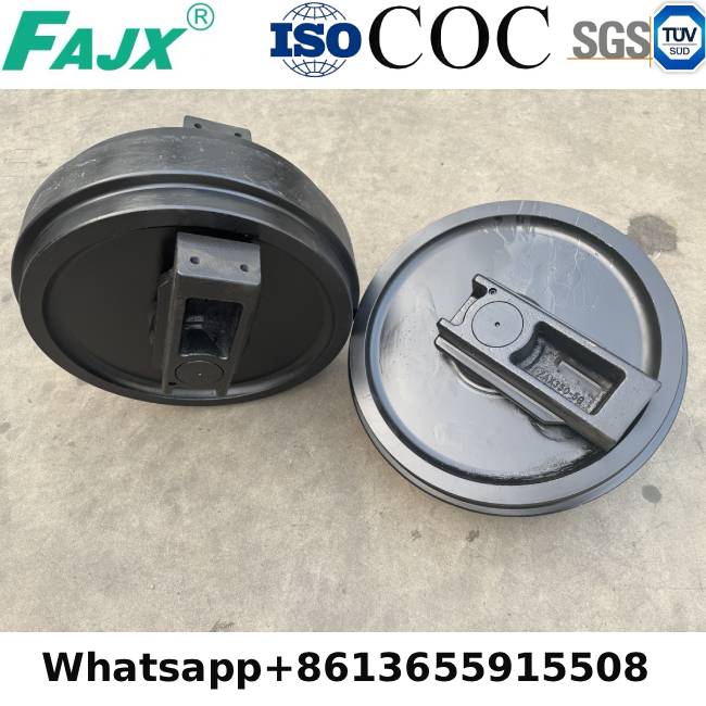 برای چرخ هرزگرد بیل مکانیکی ZAX350 از چه موادی استفاده می شود؟